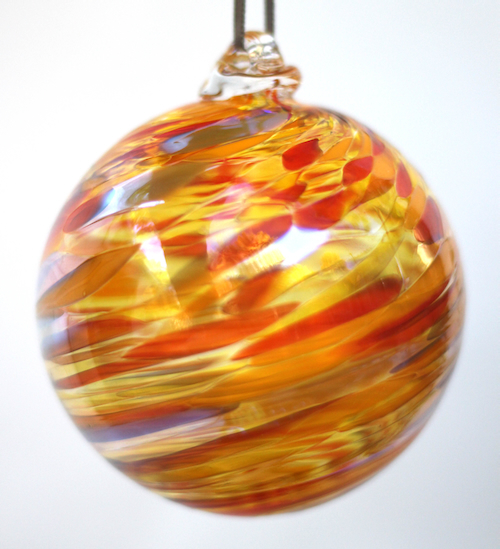 Click to view detail for DB-1034 Ornament -  Orange Fiesta $37